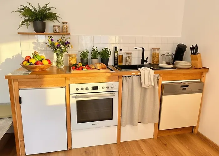 Urban 2-bedroom Garden Escape With Netflix Projector & Full Amenities Near Westbahnhof Metro Daire